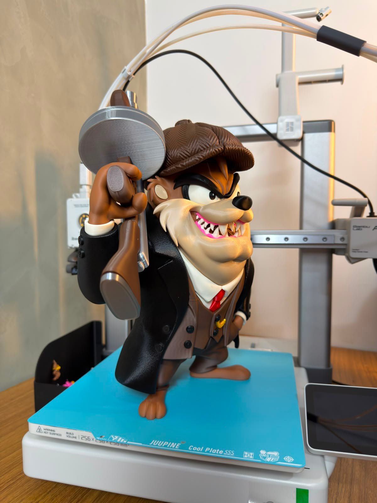 Taz Peaky Blinder impresso em 3D