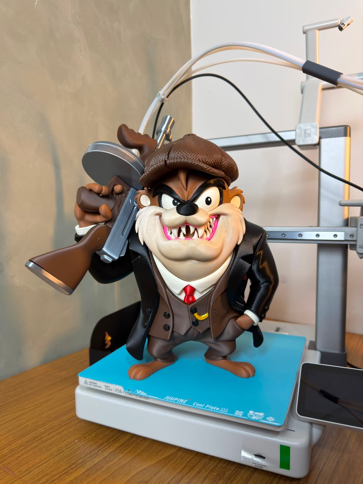 Taz Peaky Blinder impresso em 3D